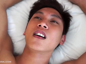 Asian twinks Vahn and Rave engage in kinky bareback sex with medical fetish