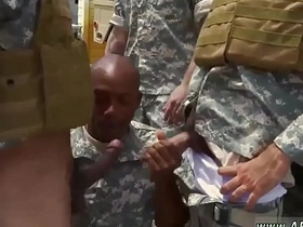 Young Asian men in the military engage in gay sex and anal play