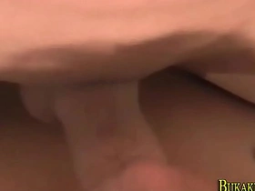 Asian guy gets a handjob and cumshot