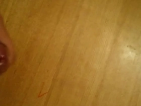 Soloboy explores his petite member in solo session