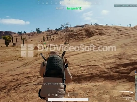 Japanese teen boy Kuripurin competes in PUBG game