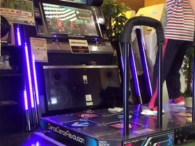 Japanese twink gets down and dirty in DDR-inspired video