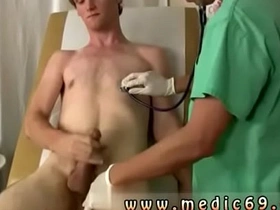 Gay twink gets a sensual prostate exam from a caring Chinese doctor