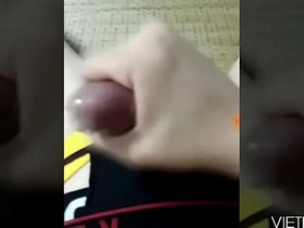 Gay Vietnamese man with pierced nipples and cock